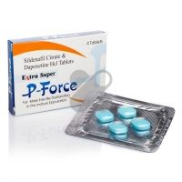 Extra Super P-Force 200mg – Sildenafil + Dapoxetina Tabletas