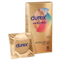 3 x Durex Real Feel - Condones sin látex (18 unidades)